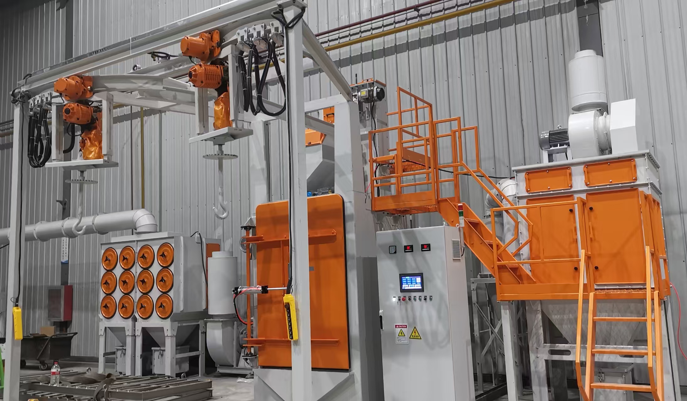 QB1600吊钩式抛丸清理机